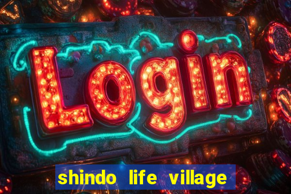shindo life village blaze private server codes
